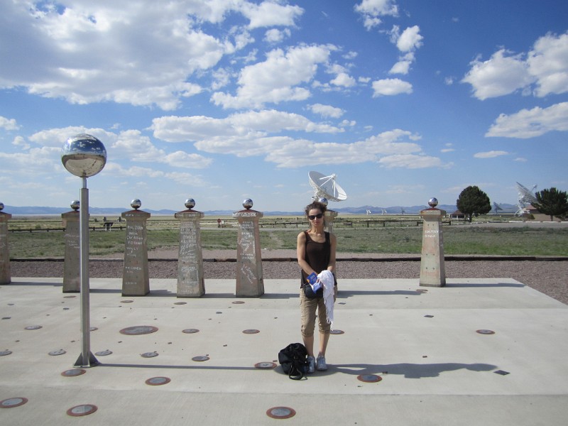 zu) The Bracewell Radio Sundial - Very Large Array (VLA), New Mexico