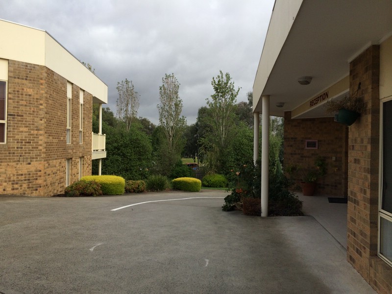 h) SaturdayMorning 22 March 2014 ~ David On His Little Morning Stroll Checking Out the Premises (Best Western Mill Park -North East of Melbourne).JPG