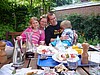 zza) Alphen aan den Rijn, MondayEvening 5 July 2010 ~ Charlotte, Ellen, Arjan and Constantijn.JPG